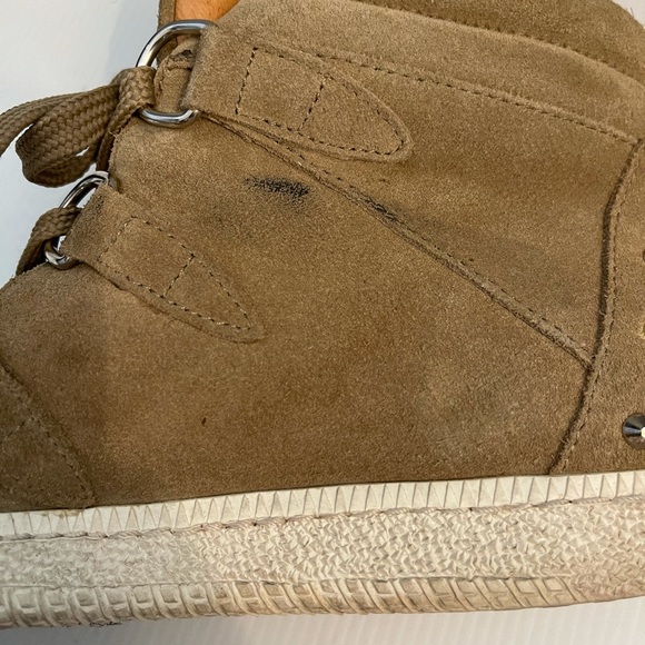 Sandro Light Brown Albatorock High Top Sneakers - Picture 7 of 10